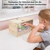holz-vogelhaus für garten, transparentes design für Produktbild-Vorschau 2