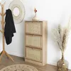 HowHomely | Scarpiera - Cassettiera - 60 x 24 x 113 cm - Anteprima dell’immagine prodotto 2