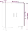 vidaXL Sideboard Sonoma-Eiche 70x34x90 cm Holzwerkstoff Produktbild-Vorschau 8