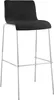 Silla de bar Hoover - tapizada en tela, patas de metal Vista previa de la imagen del producto 1