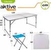 Active Table Avec Tabouret 120x60x70 Cm Blanc Blanc One Voir les images du produit 4