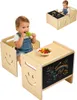 VEVOR Montessori súprava stola a stoličky (s tabuľou) z Náhľad obrázku produktu 1