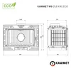Insert KAWMET W9 ECO - 9,8kW Voir les images du produit 6
