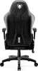 The back view of a black gaming chair on a white background. Voir les images du produit