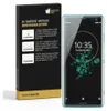A product box for a screen protector is shown next to a smartphone. Produktbild-Vorschau