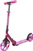 A studio shot of a pink scooter against a white background. Voir les images du produit