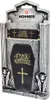 A Hohner Ozzy Osbourne Signature Harp harmonica in its coffin-shaped packaging, with gargoyle figures on the sides. Voir les images du produit