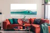 MuchoWow® Poster Surfer auf einer Dauerwelle 150x75 cm - Produktbild-Vorschau 2