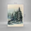 Bilder auf glas - Einteilig - Schnee Fichten Wald - Produktbild-Vorschau 3