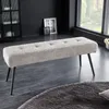riess-ambiente Design Sitzbank BOUTIQUE 100cm champagner Produktbild-Vorschau 1