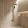 Set Da Doccia Rea Arcos Oro Spazzolato Anteprima dell’immagine prodotto 4