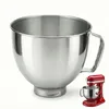 Für 4,5-5QT KitchenAid Kippmixer,Edelstahl Rührschüssel, Produktbild-Vorschau 8