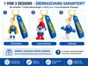 Schlüsselanhänger Schlümpfe mit PVC-Figur und Band – 1 von Produktbild-Vorschau 4