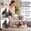 AJIEQAQ Odkurzacz pionowy, moc ssania 75 000 Pa, moc 650 W, Podgląd zdjęcia produktu 2