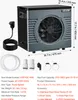 Pompa di calore per piscina VEVOR, potenza nominale 4160 W, Anteprima dell’immagine prodotto 7