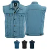 BULLDT Herren Motorradweste Motorrad Jeansweste Bikerweste Produktbild-Vorschau 2