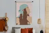 MuchoWow® Wandteppich Wandbehang Sommer - Frau - Kopftuch Produktbild-Vorschau 4