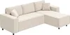 Sofa narożna HOMCOM, 3-osobowa sofa narożna w kształcie Podgląd zdjęcia produktu 1