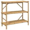 vidaXL Étagère avec 3 étagères 100x40x90 cm bambou Voir les images du produit 1