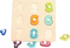 Wooden Peg Puzzles Toys Toddler Educational Knob Learning Produktbild-Vorschau 4