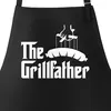 The Grillfather Grill-Schürze für Männer und Paten am Grill Produktbild-Vorschau 1
