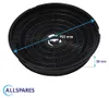 AllSpares Aktivkohlefilter (x2) für Dunstabzugshauben Produktbild-Vorschau 2
