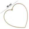 Metall-Herzen 2er zum Aufhängen 40 cm gold Herz-Deko Produktbild-Vorschau 2