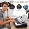 COSTWAY Keyboard Piano 54 klávesov, digitálne piano s 200 Náhľad obrázku produktu 5