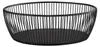 APS 30423 Korb SVART, Metall, 24 x 19 cm, Höhe 8 cm, Produktbild-Vorschau 1
