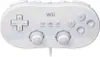 A white Nintendo Wii Classic Controller is shown against a white background. Produktbild-Vorschau