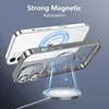 Pouzdro pro iPhone 12 Magnetické Ultra Tenké Průhledné Náhled obrázku produktu 3