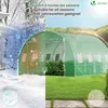 VOUNOT® Gewächshaus Foliengewächshaus Winterfest Produktbild-Vorschau 4