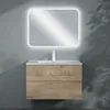 doporro Badmöbel-set Waschbecken-Unterschrank Badezimmer Produktbild-Vorschau 1