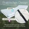 MSS BASIC Matratzenbezug - 80 x 200 x 19 cm - weiß - 100% Produktbild-Vorschau 1