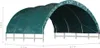 vidaXL Weidezelt PVC 3,7x3,7 m Grün Produktbild-Vorschau 8