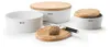 Pojemnik na chleb Continenta owalny z drewnianą pokrywką Podgląd zdjęcia produktu 6