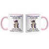 Meine Vier Stimmungen Tasse Rosa Kaffee Schlaf Urlaub Produktbild-Vorschau 3