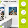 ARTland Glasbild Das müde Reh Größe: 50x50 cm Produktbild-Vorschau 2