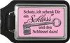 Schatz ich schenk dir ein Schloss Schlüsselanhänger mit Produktbild-Vorschau 1