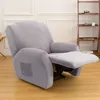 Topchances Velvet Recliner Chair Cover, Stretch Recliner Náhled obrázku produktu 11