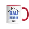 Bauherrin 2023 Tasse Hausbau Richtfest Häuslebauer Geschenk Produktbild-Vorschau 2