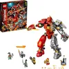 LEGO 71720 NINJAGO Ognisty klockowy mech, figurka ninja w Podgląd zdjęcia produktu 1