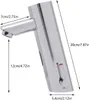 Infrarot Armatur Wasserhahn Bad Silber Badarmatur Mit Produktbild-Vorschau 2