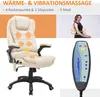 HOMCOM Massagesessel Bürosessel Chefsessel Sessel Drehstuhl Produktbild-Vorschau 4