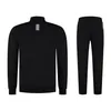 Armani EA7 Herren Trainingsanzug Schwarz aus 100% Baumwolle Produktbild-Vorschau 1