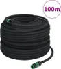 vidaXL Tropfschlauch Schwarz 0,6" 100 m Gummi Produktbild-Vorschau 6