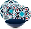 Zestaw naczyń Excelsa 18-częściowy Topkapi płaska porcelana Podgląd zdjęcia produktu 2