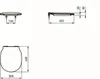 Sedile per WC Ideal Standard Connect Air Sandwich E036501 Anteprima dell’immagine prodotto 14