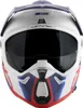 FC-Moto Merkur Pro Air Enduro-Helm, blau/rot/weiß, XS Produktbild-Vorschau 9