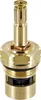 A close-up studio shot of a brass valve cartridge. Náhľad obrázku produktu